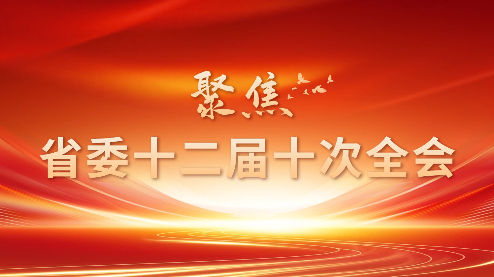 聚焦省委十二届十次全会